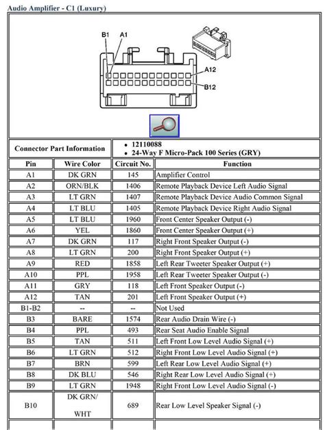 2003 tahoe stereo wiring diagram